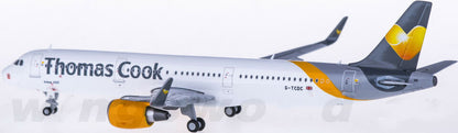 1:400 GeminiJets Thomas Cook AIRBUS A321 Passenger Airplane Diecast Plane Model