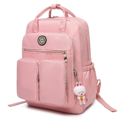 Nylon Backpack Large Traveling Bag Multi-Function Bags School Bookbag Polyester