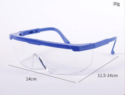 12 piece set of safety telescopic goggles with anti splash UV protection-usa