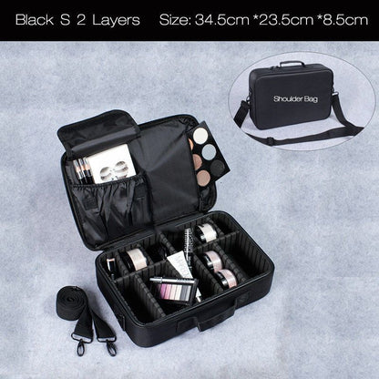 Makeup Cosmetic Bag Waterproof Case Organizer Large Storage Traveling Pouch Bags