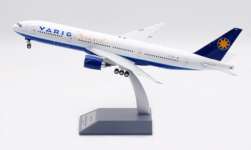 1:200 32CM InFlight VARIG BOEING 777-200 Passenger Airplane Diecast Plane Model
