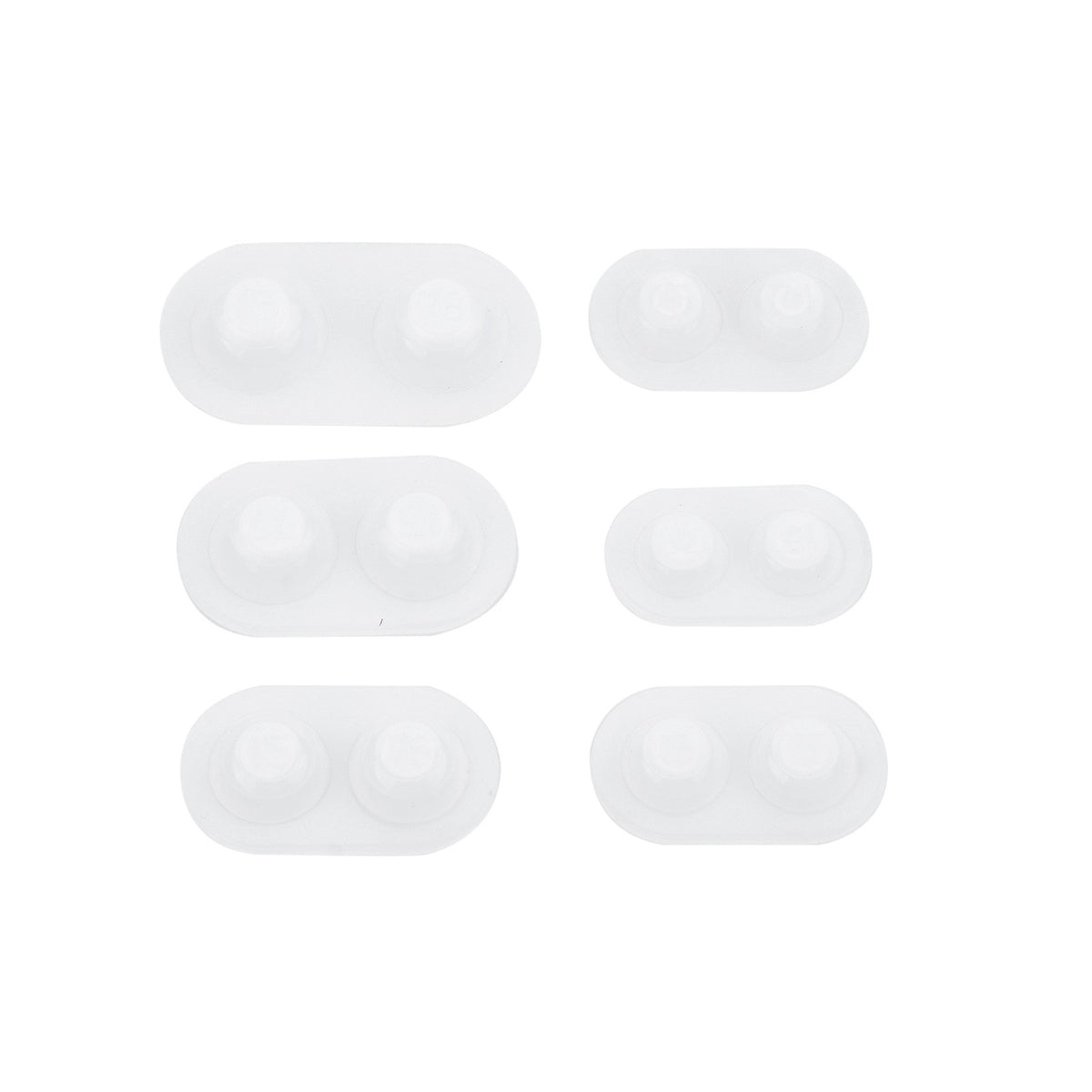 12 Sizes 0.6-2.2cm Multifunctional Clear Silicone Doll Eye Mold Resin DIY Craft