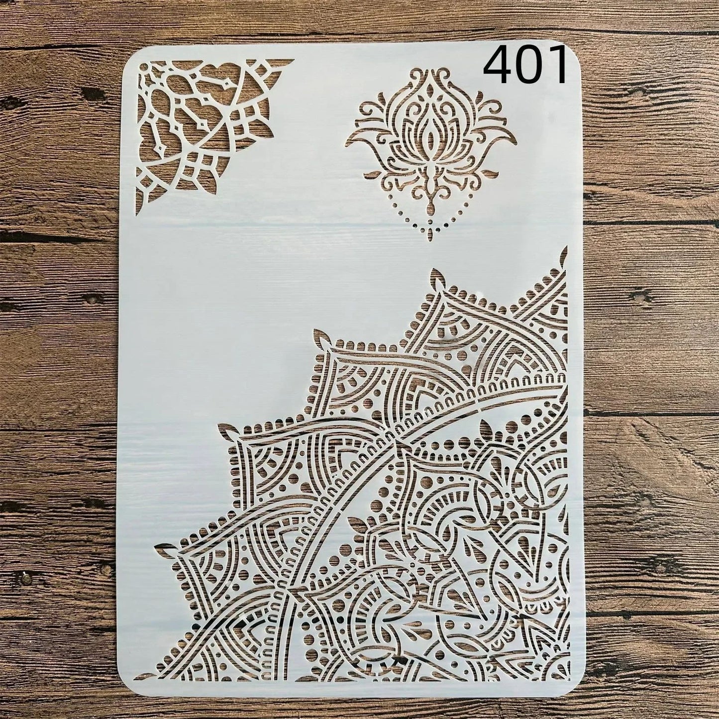 Wall Painting Stencils A4 Plastic Stamp Scrapbook Album Embossing Craft Template