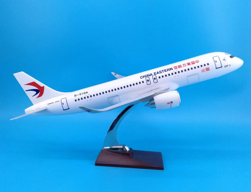 47CM CHINA EASTERN COMAC C919 B-919A Passenger Airplane Resin Aircraft Model