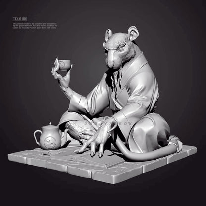 1/24 resin figure model kit Theater Adventure Series - Master Mouse 3D printing