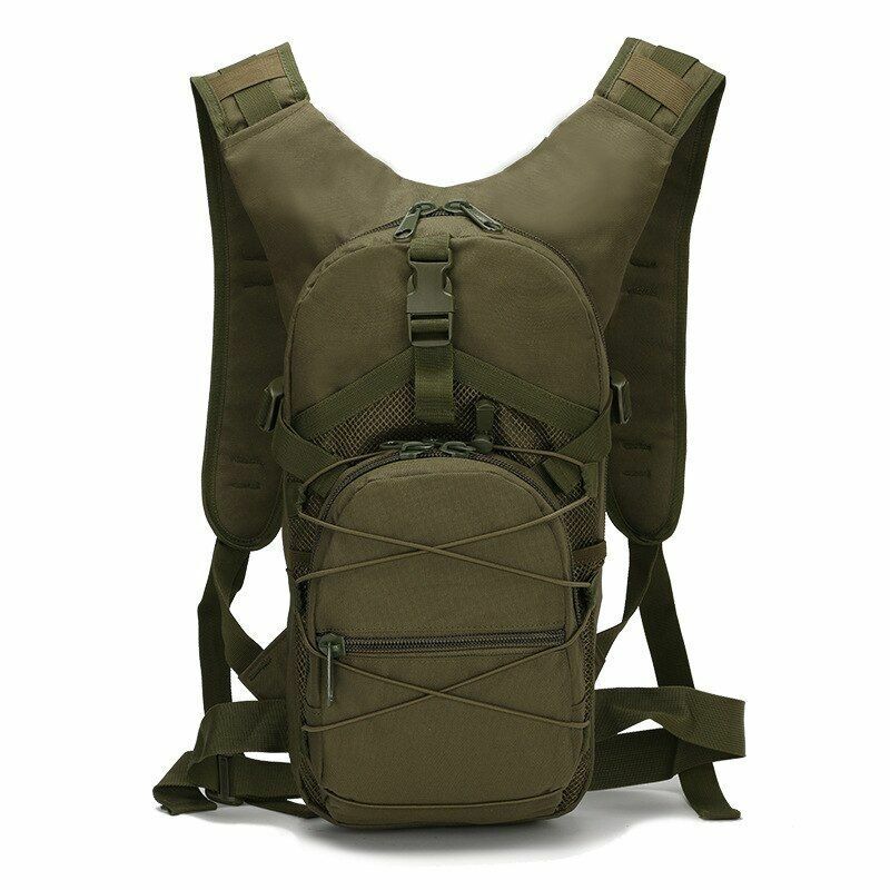 15L Tactical Backpack 800D Oxford Hiking Outdoor Cycling Camping Bag 45*24*12 CM