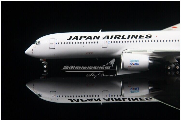 1:400 JC Wings JAPAN AIRLINES AIRBUS A350-900 Passenger Airplane Diecast Model