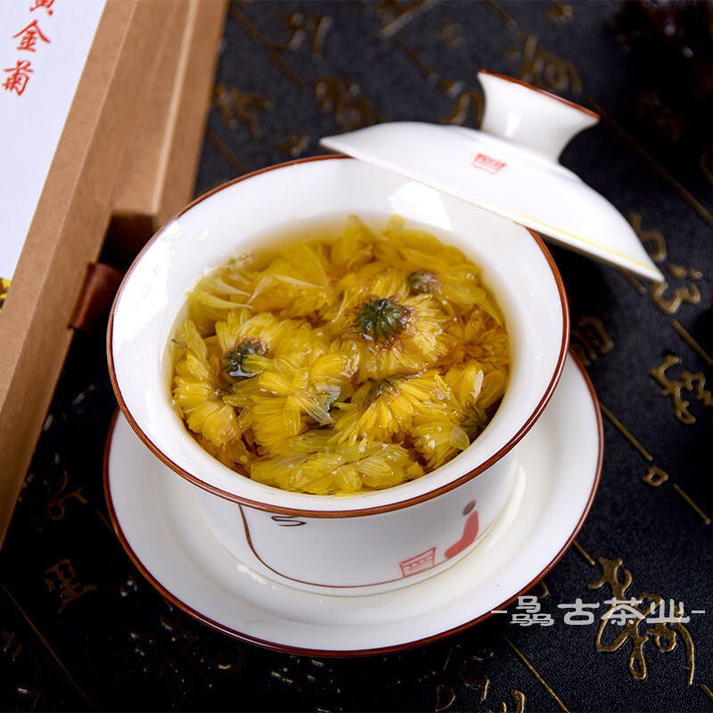 Chrysanthemum Aroma Dried Flower Tea Cake Blooming Tea Nectar Scented Herbal Tea
