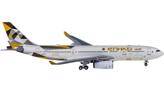 1:400 NG Model ETIHAD AIRBUS A330-200 Passenger Airplane Diecast Aircraft Model