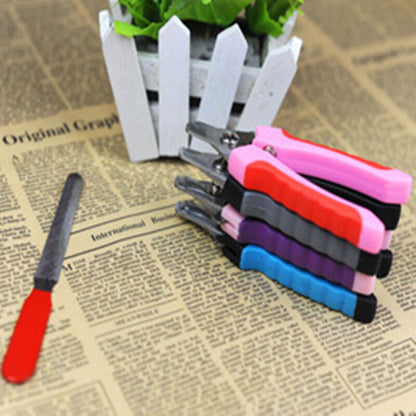Dog Cat Puppy Pet Professional Nail Clipper with File Animal Nail Scissor Cutter