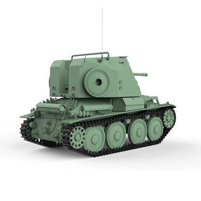 SSMODEL SS144737 1/144 Military Model Kit Sweden Tank Destroyer Pvkv III