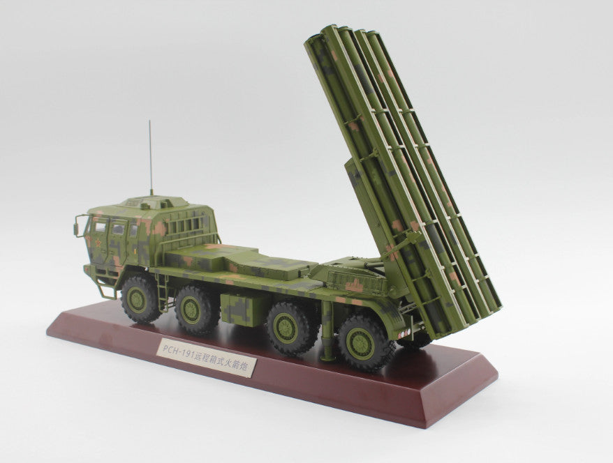 1:26 45CM PCH191 Box-type Long-Range Rocket Launcher Diecast Military Model