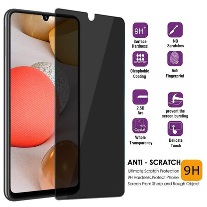 For Samsung Galaxy A42 5G Privacy Tempered Glass Slim Anti-Spy Screen Protector
