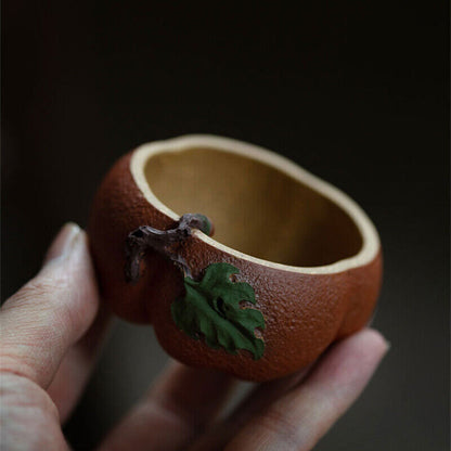 Full Handmade Tea Cup Real Yixing Zisha Purple Clay Master Cup 60ml Boutique Cup