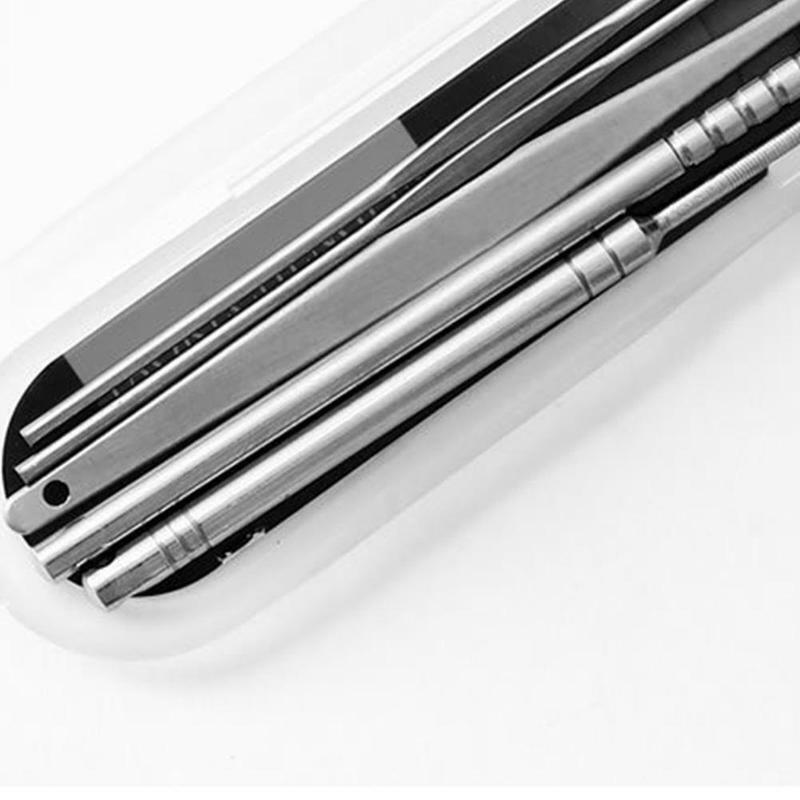Ear Care Removal Tools 5Pcs Stainless Steel Portable Spiral Ear Cure Cleaner Kit