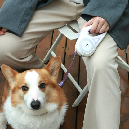 Automatic Pet Dog Cat Traction Rope with Lock