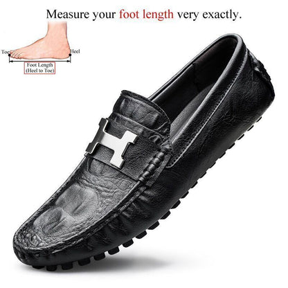 Loafers Men Shoes Leather Shoes Men's Moccasins Mocassin Slip-ons Loafer