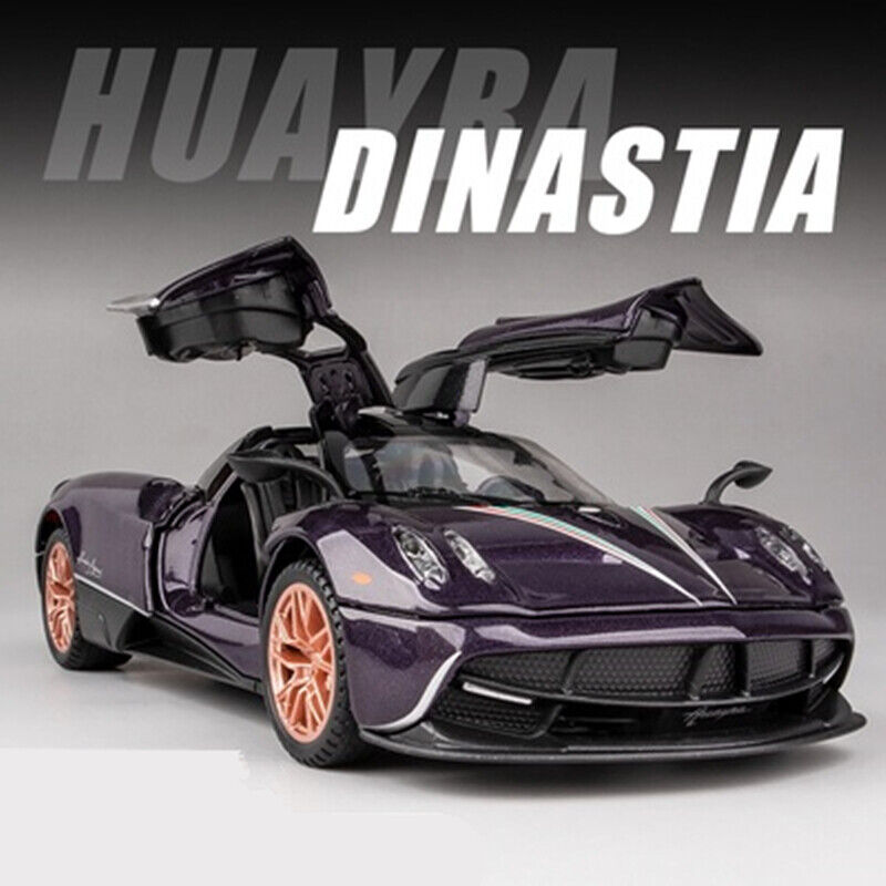 1:32 Pagani Huayra Dinastia Diecast Model Car Collection Toy Vehicle Sound Light