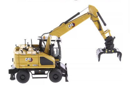 1:50 DM M318 Wheeled Excavator Construction Machine Equipment Diecast Model