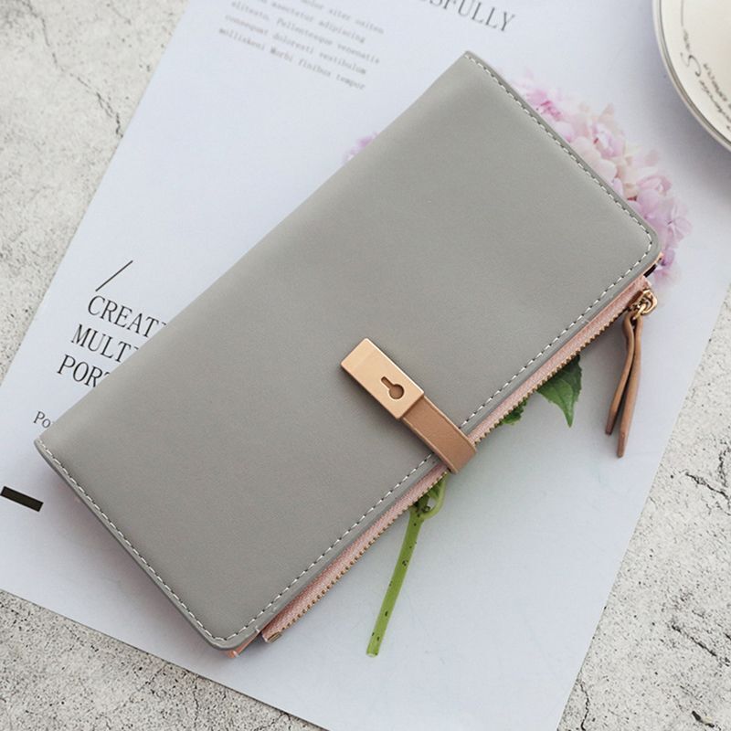 Long Wallet Purses Tassel Coin Card Holder Wallets Synthetic Leather Clutch Bag