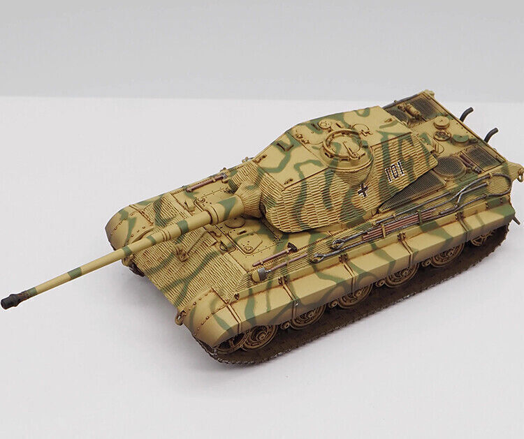 1/72 GTO12B Anti-magnetic Melon Skin King Tiger 101 Number Tank Finished Model