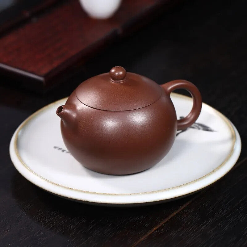 Yixing Zisha Teapot Zisha Tea Set Crude Ore Old Purple Clay Teapot Xi Shi Pot