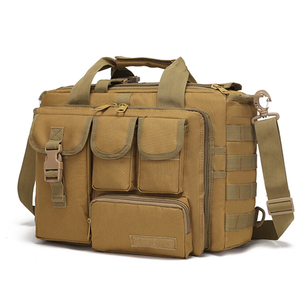 Backpack Tactical Shoulder Bag Men Laptop Handbags Outdoor Travel Bag