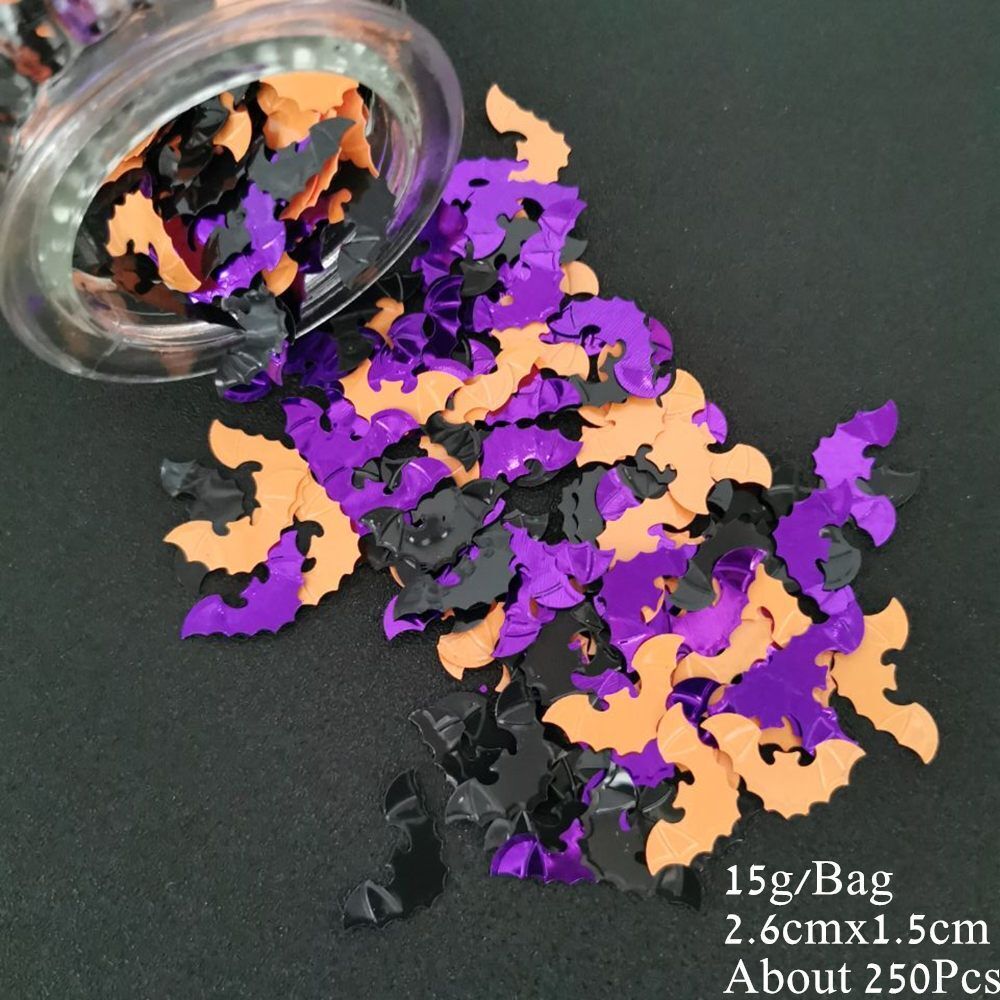 Animal Theme Confetti 15g Cat Dog Spider Bat Sequins DIY Party Table Decorations