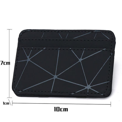Small Magic Wallet Credit Card Holder Cash Clip Slim ID Purse 7 Colors 7*10*1 CM