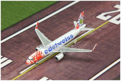 1:400 Phoenix Edelweiss AIRBUS A320 Passenger Airplane Diecast Aircraft Model