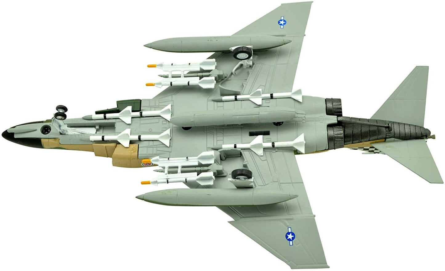 1:100 F-4C Phantom Fighter Attack Metal Fighter Model,USAF, Military Airplane