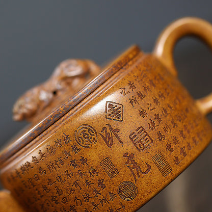 13 Infuser Holes Yixing Zisha Duan Clay Tea Pot Chaishao Craft Handmade Pot New