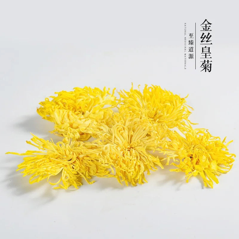 100g Golden Silk Royal Chrysanthemum Big Chrysanthemum Dried Flower Tea