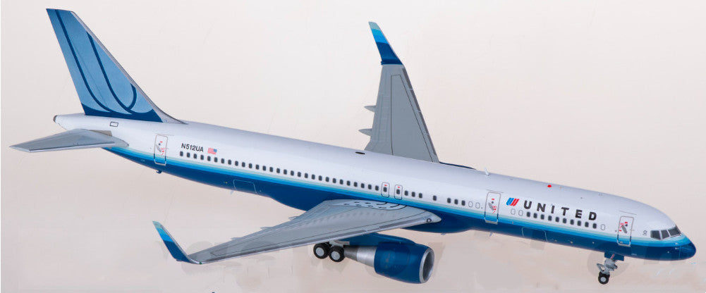 1:200 JC Wings United Airlines Boeing 757-200 Passenger Airplane Diecast Model
