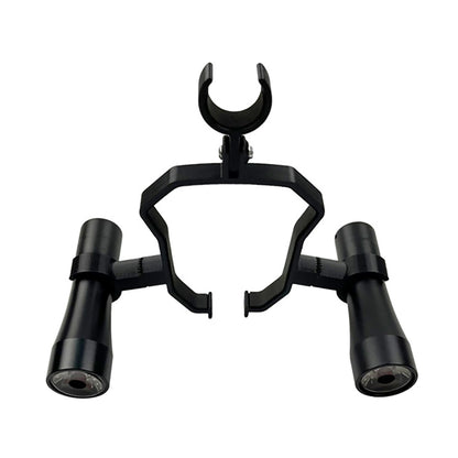 2 Pcs Black Flashlight With Bracket & Wrench Durable For DJI Air 3 Drone