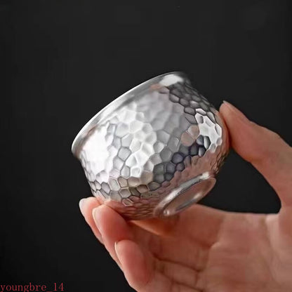 Ceramic Tea Cup Home Master Cup Handmade Portable Custom Small Tea Bowl