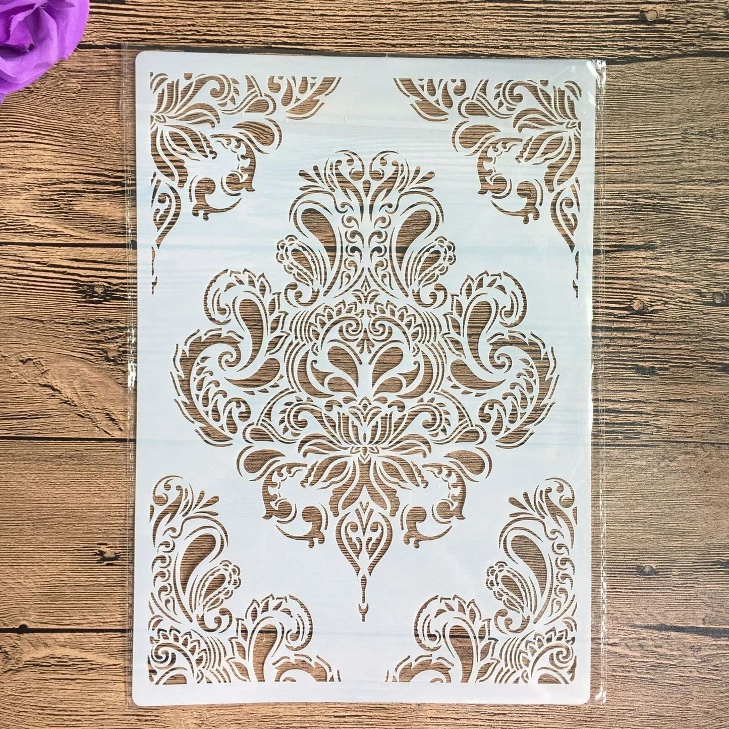 Wall Painting Stencils A4 Plastic Stamp Scrapbook Album Embossing Craft Template
