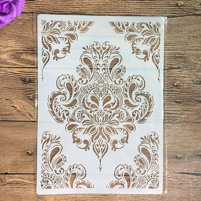Wall Painting Stencils A4 Plastic Stamp Scrapbook Album Embossing Craft Template