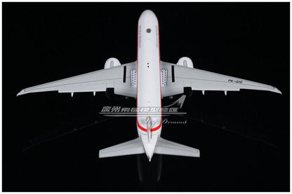 1:400 JC Wings Garuda INDONESIA BOEING 777-300ER Plane Flap Down Diecast Model
