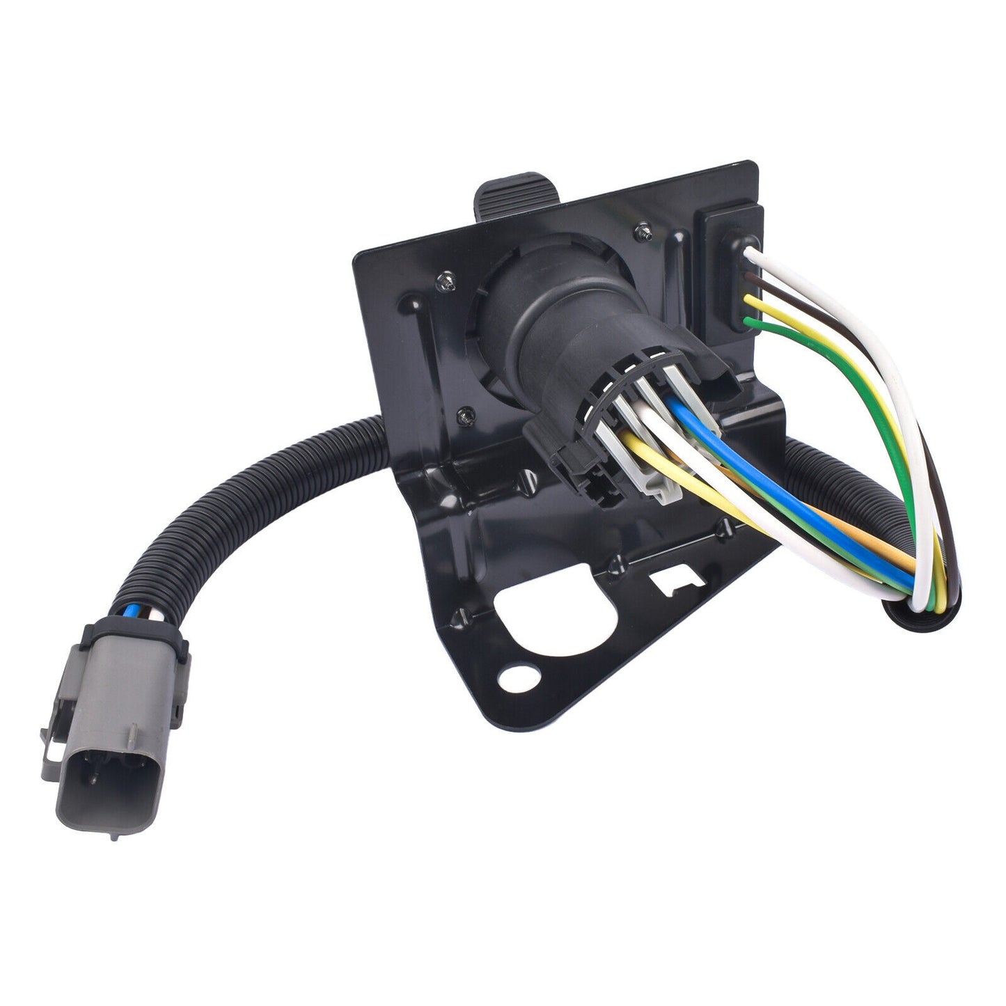 4 & 7 Pin Trailer Tow Wiring Harness Plug For 99-01 Ford F-450 F-550 Super Duty