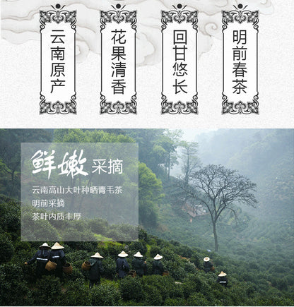Yunnan Plateau Organic Supreme Bi Luo Chun Pre-Ming Snail Spring Green Tea 250g