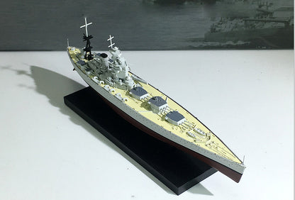 WWII BRITISH HMS NELSON 1/1250 diecast model ship Royal Navy