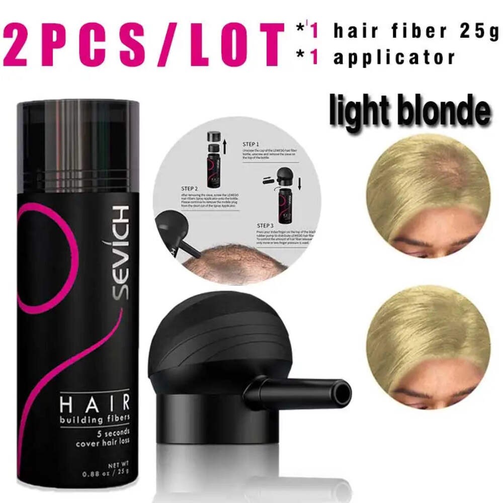 Keratin Hair Fiber Set 25g with Applicator