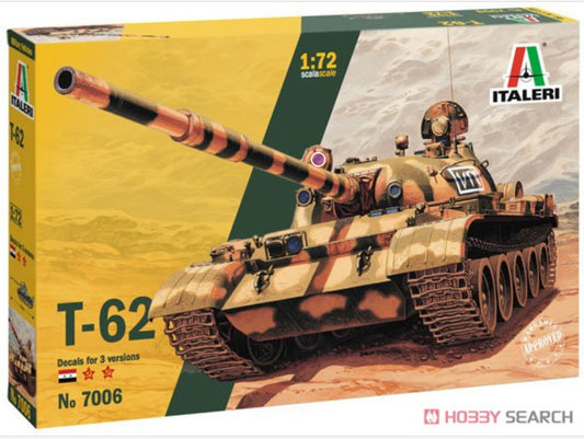 ITALER MODEL IT-7006S 1/72 Soviet T-62 (Plastic model)