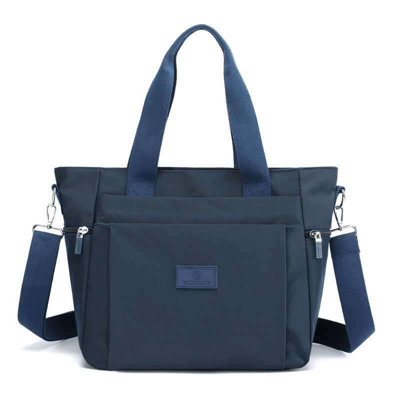 Handbag Nylon Shoulder Bag Fashion 30*16*27CM Zipper Crossbody 120CM Strap Long