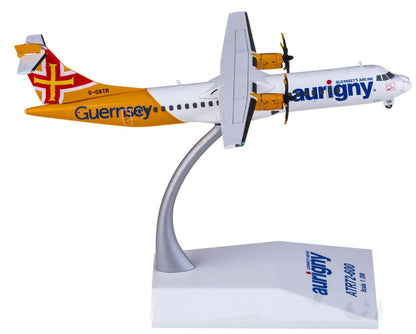 1:200 JC Wings Aurigny Air Services ATR-72-600 G-OATR Airplane Diecast Model