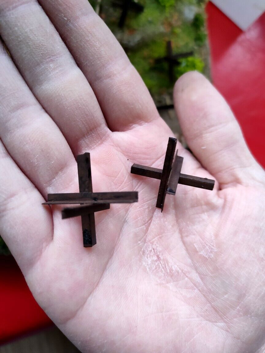 10PCS 1/72 Tank Model Scene Roadblock Iron Resistance Horse