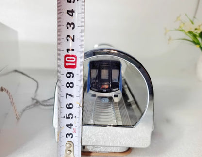 1:68 42CM Beijing Rail Transit Line 17 Electric Passenger Trains Diecast Model