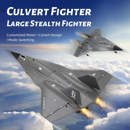 2.4G 2CH RC Airplane FX9672 Stealth Culvert Fighter 18"Remote Controll Aircrafts
