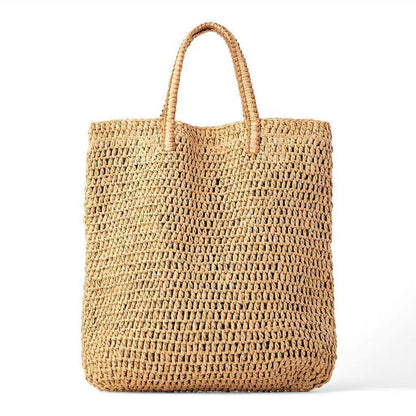Straw Bag for Womens Summer Beach Bag Woven Tote Bag Large Rattan Shoulder Bag